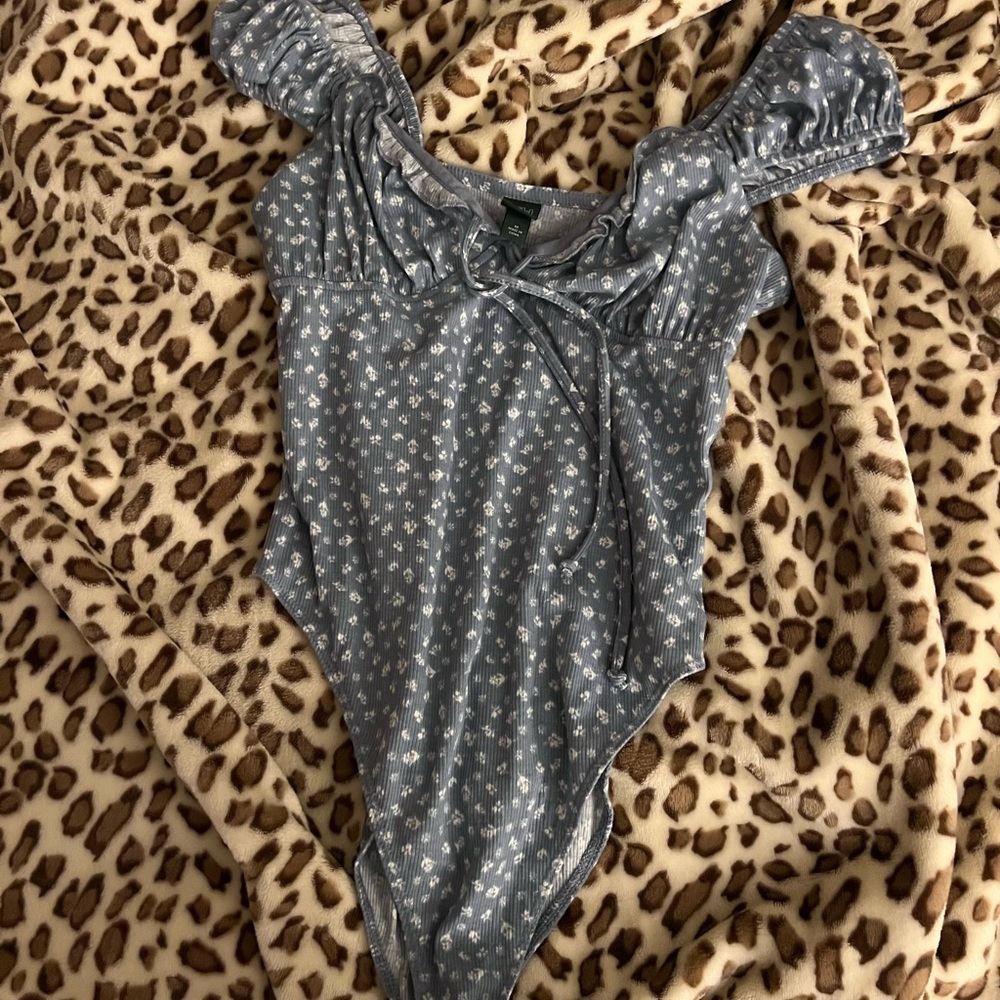 Wild Fable Bodysuit - Tie Front